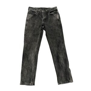 Levis 541 Athletic Taper Mens Jeans Black Acid Wash 32x32 24580-0001